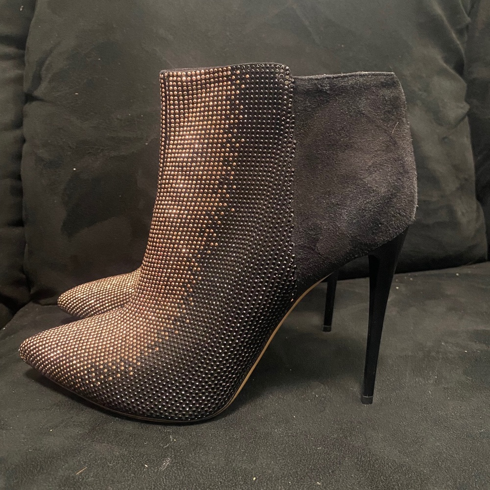 Sparkle ankle boots